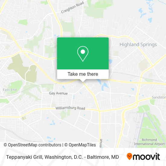 Teppanyaki Grill map
