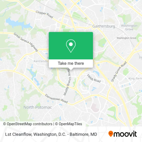 Lst Cleanflow map