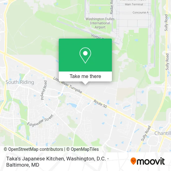 Taka's Japanese Kitchen map