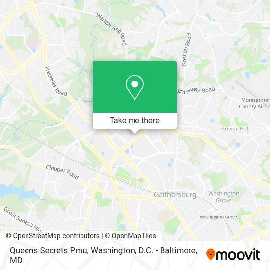 Queens Secrets Pmu map