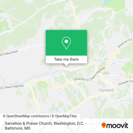 Salvation & Praise Church map