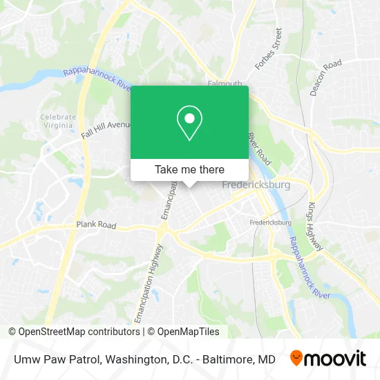 Umw Paw Patrol map