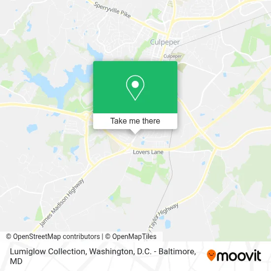 Lumiglow Collection map