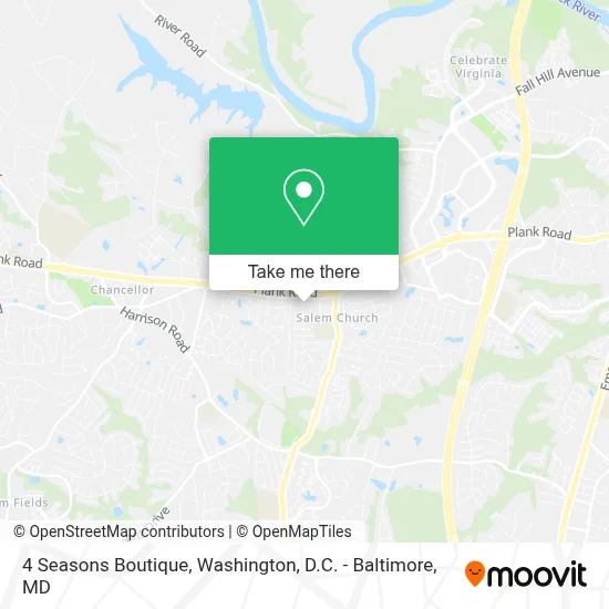 4 Seasons Boutique map
