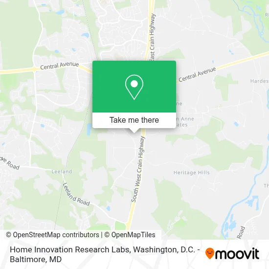 Home Innovation Research Labs map