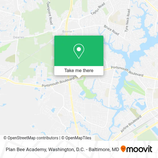 Plan Bee Academy map