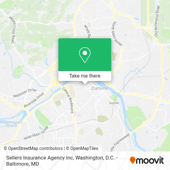 Sellers Insurance Agency Inc map