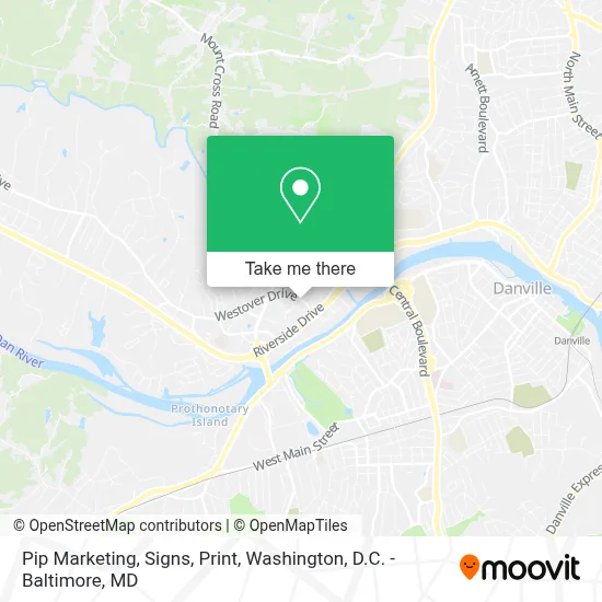 Pip Marketing, Signs, Print map
