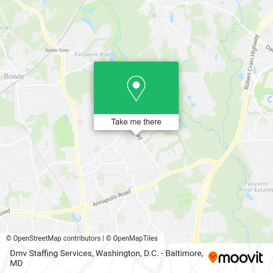 Dmv Staffing Services map