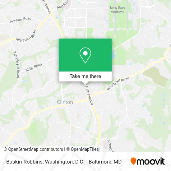Baskin-Robbins map