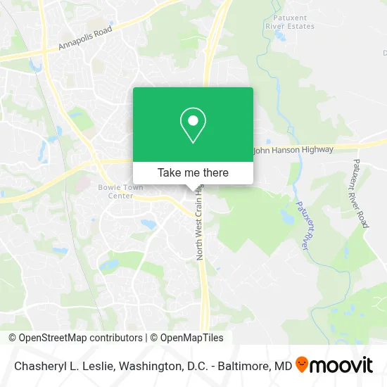 Chasheryl L. Leslie map