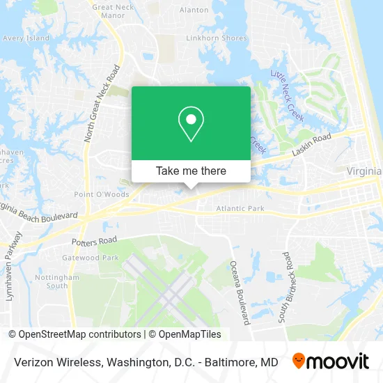 Verizon Wireless map