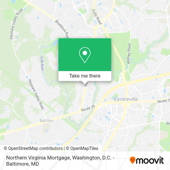 Northern Virginia Mortgage map