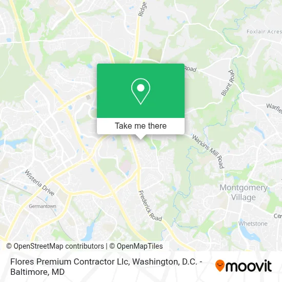 Flores Premium Contractor Llc map