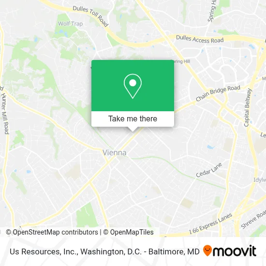Us Resources, Inc. map