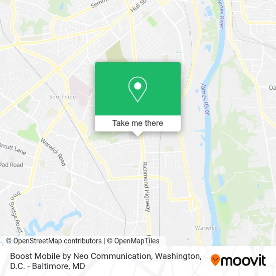 Boost Mobile by Neo Communication map