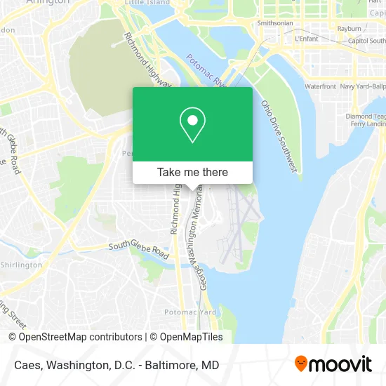 Caes map