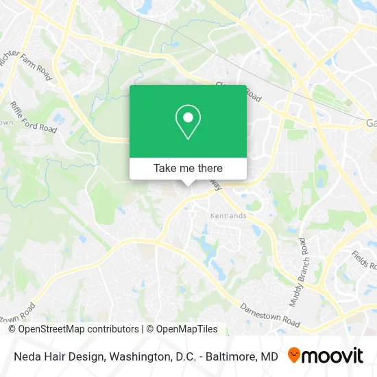 Neda Hair Design map