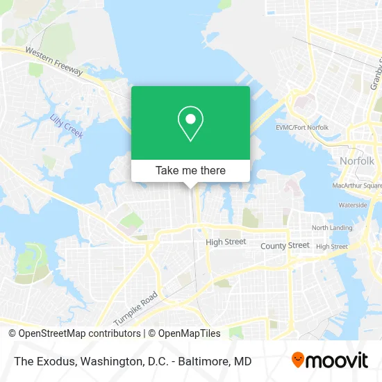 The Exodus map
