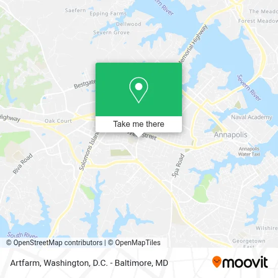 Artfarm map