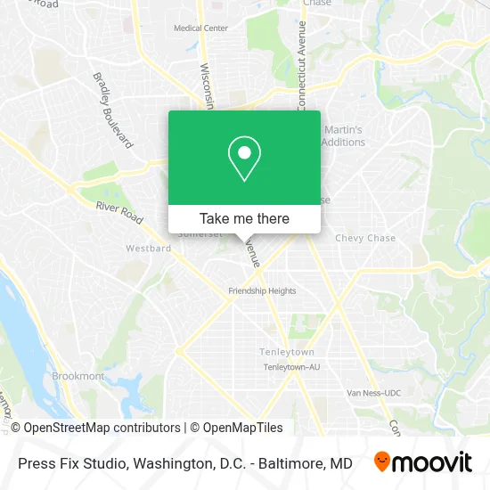Press Fix Studio map