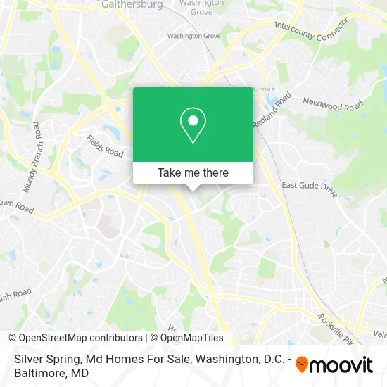 Silver Spring, Md Homes For Sale map
