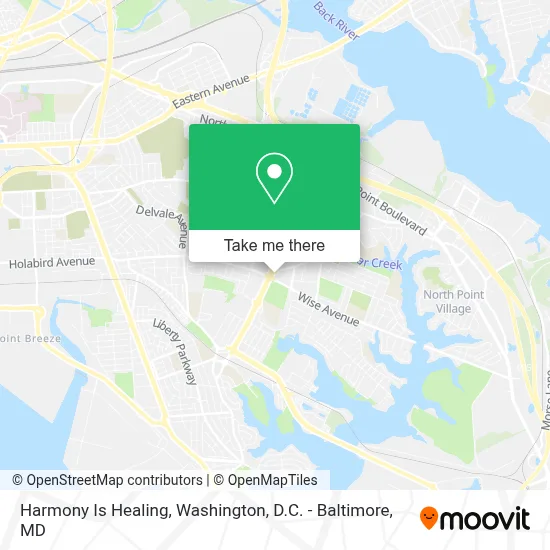 Harmony Is Healing map