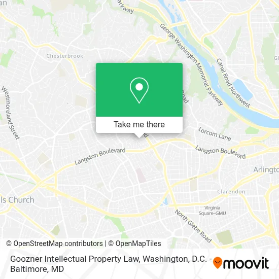Goozner Intellectual Property Law map