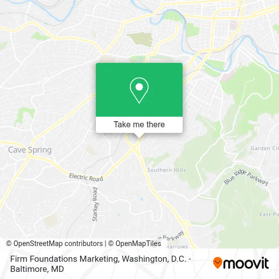 Firm Foundations Marketing map