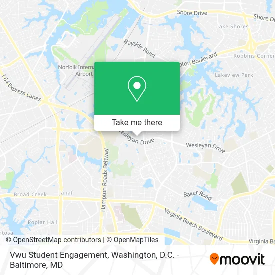 Vwu Student Engagement map