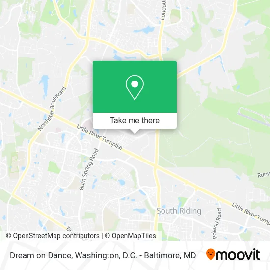 Dream on Dance map