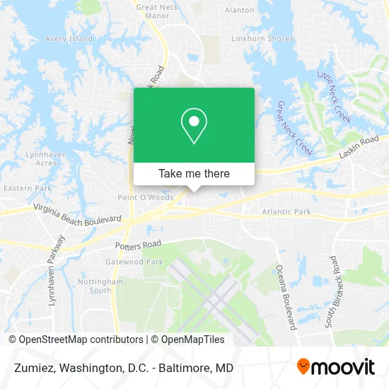 Zumiez map