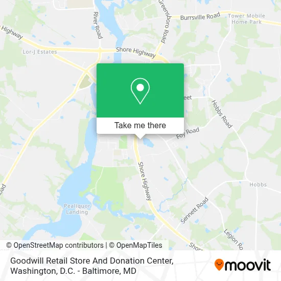 Goodwill Retail Store And Donation Center map