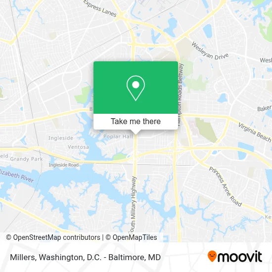 Millers map