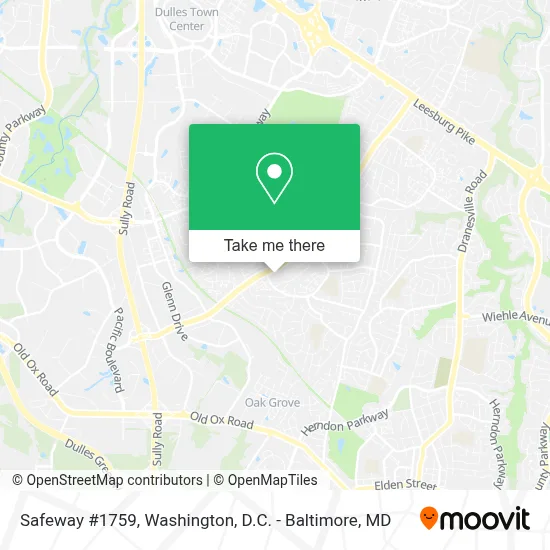 Safeway #1759 map