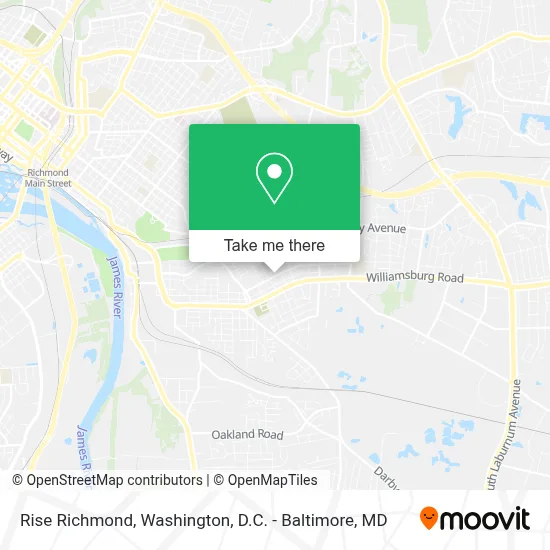 Rise Richmond map