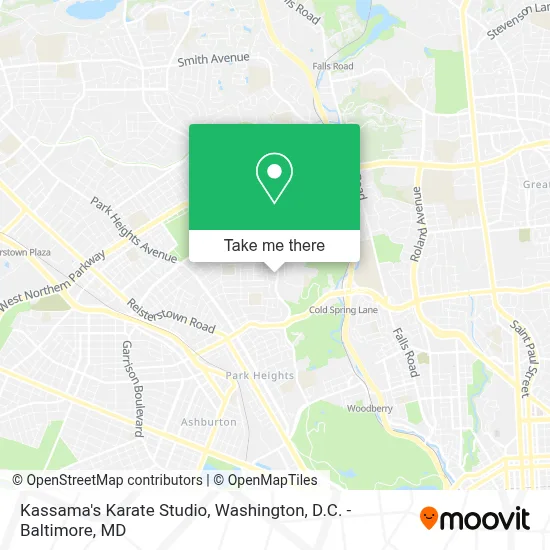 Kassama's Karate Studio map