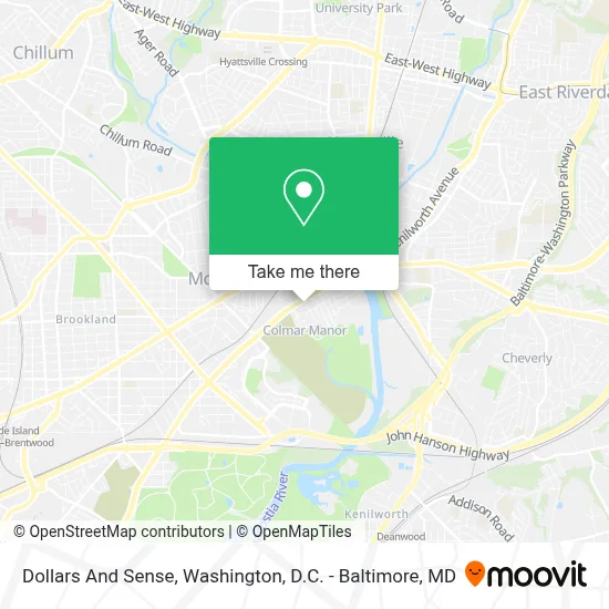 Dollars And Sense map