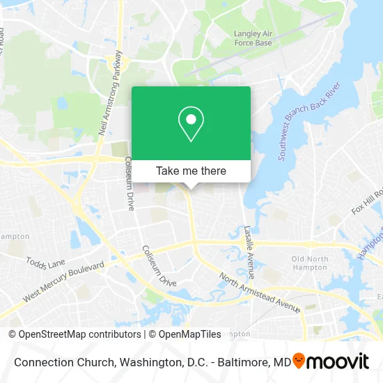 Connection Church map