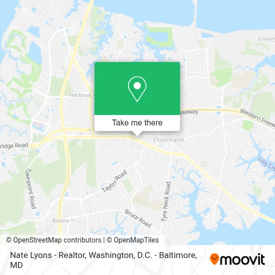 Nate Lyons - Realtor map
