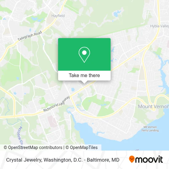 Crystal Jewelry map