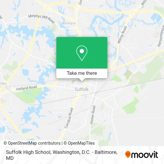 Suffolk High School map