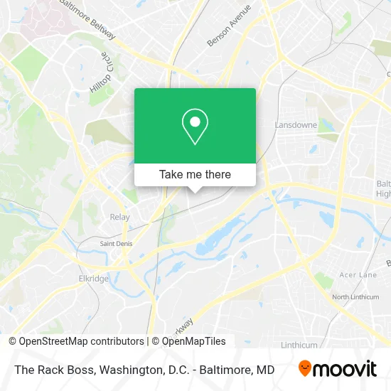 The Rack Boss map