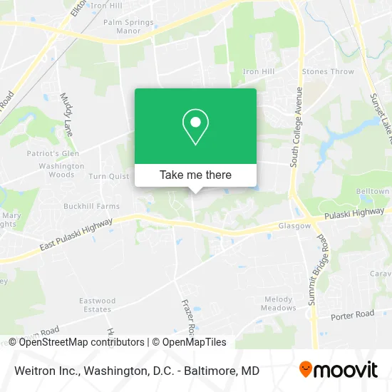 Weitron Inc. map