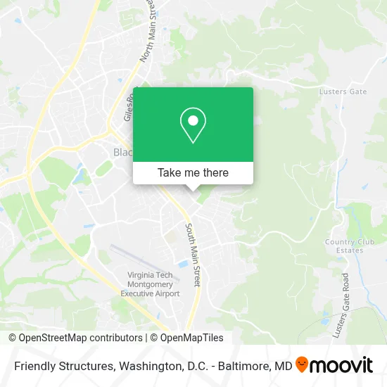 Friendly Structures map