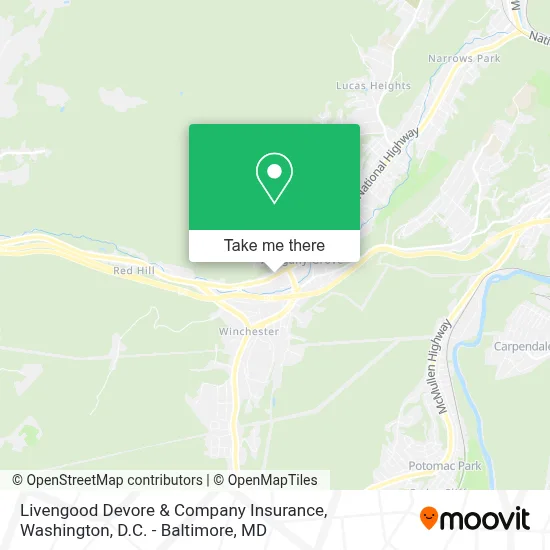 Livengood Devore & Company Insurance map
