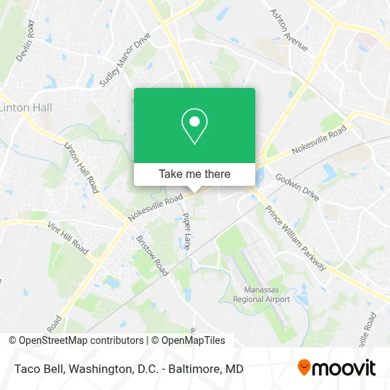 Taco Bell map