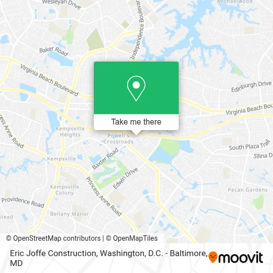 Eric Joffe Construction map