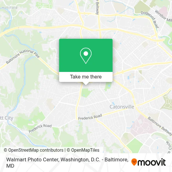 Walmart Photo Center map