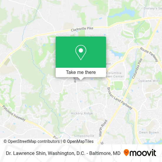 Dr. Lawrence Shin map